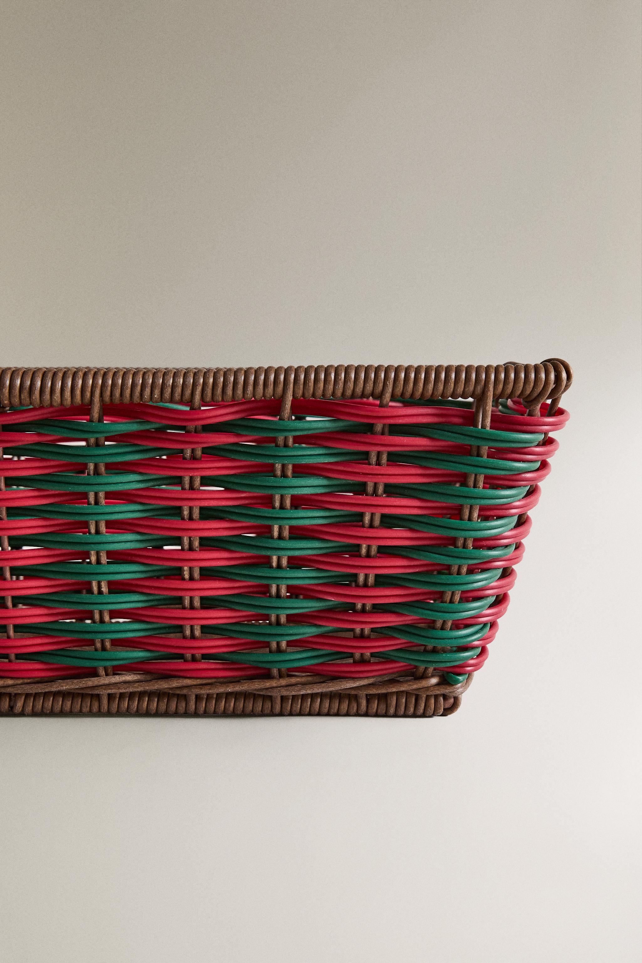 COLOURED BASKET
